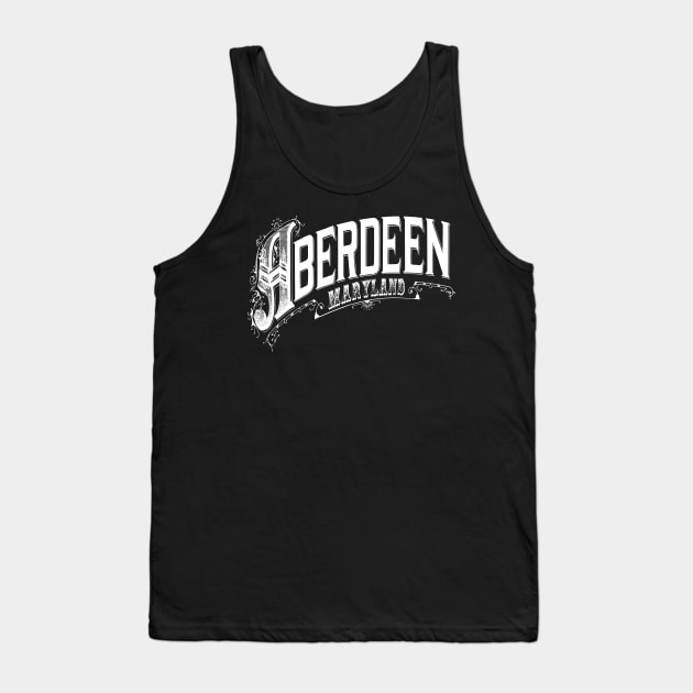 Vintage Aberdeen, MD Tank Top by DonDota